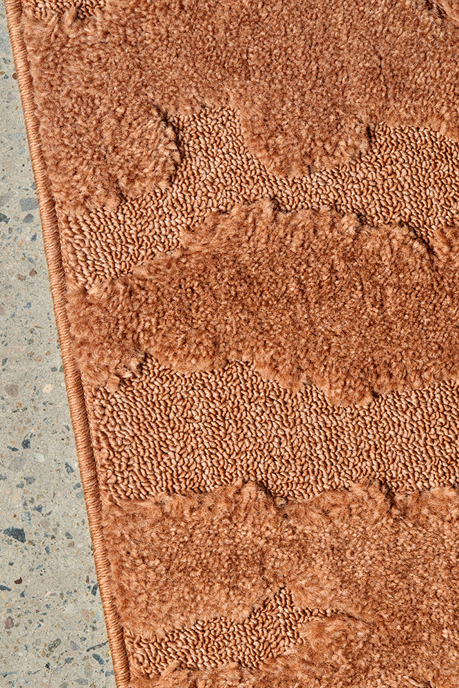 Haven Nyla Rust Runner Rug