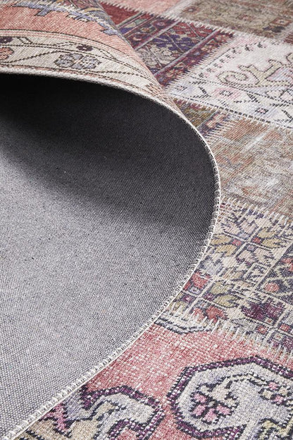 Illusions Earth-Colored Rug