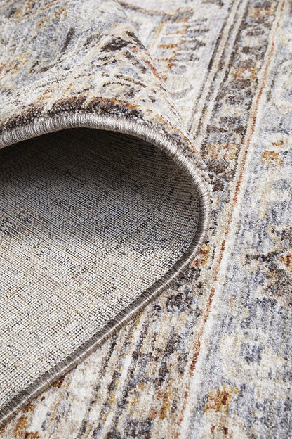 Jai Grey & Rust Rug