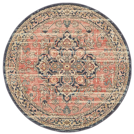 Legacy Round Brick Rug