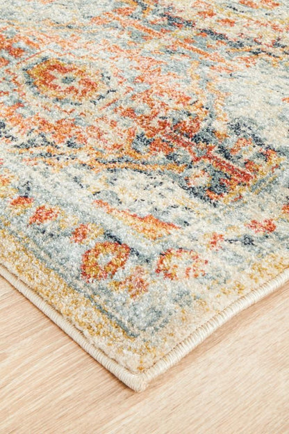 Runner Legacy Rug In Blue And Multi