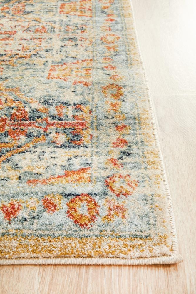 Runner Legacy Rug In Blue And Multi