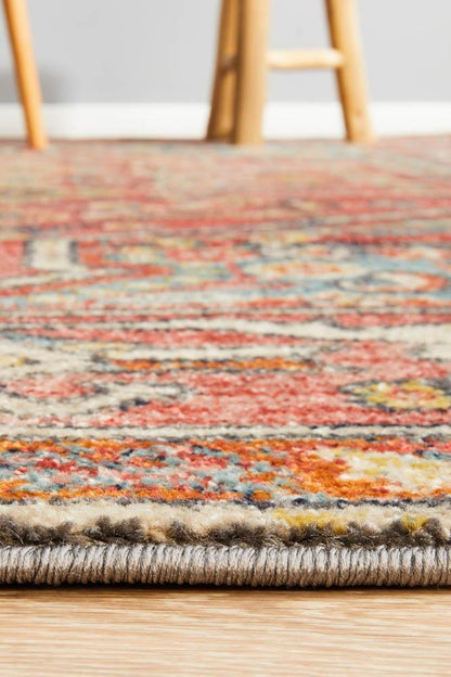 Crimson Legacy In Multi Coloured Rug