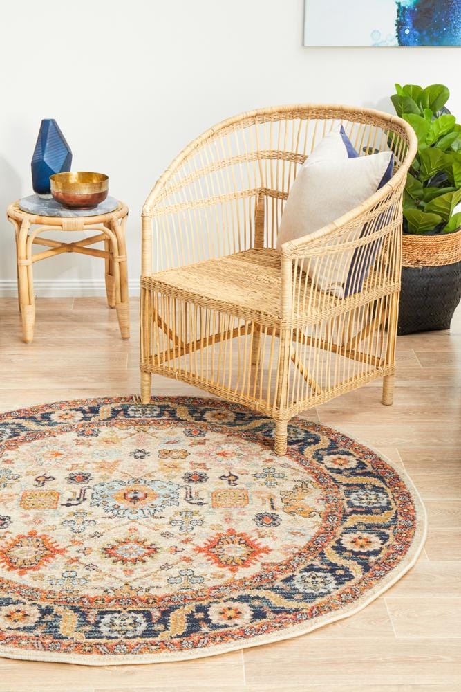 Round Legacy Rug In Dune