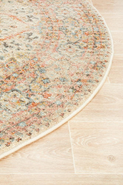 Legacy Round Rug In Papyrus