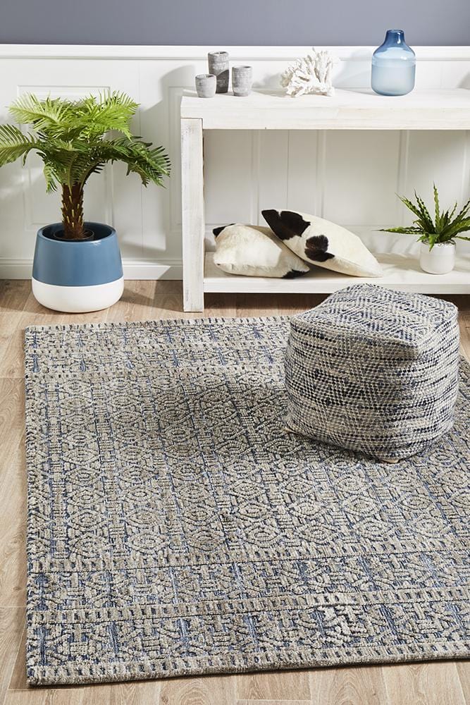 Rug Culture Levi 361 Charcoal - Far Fetch Rugs