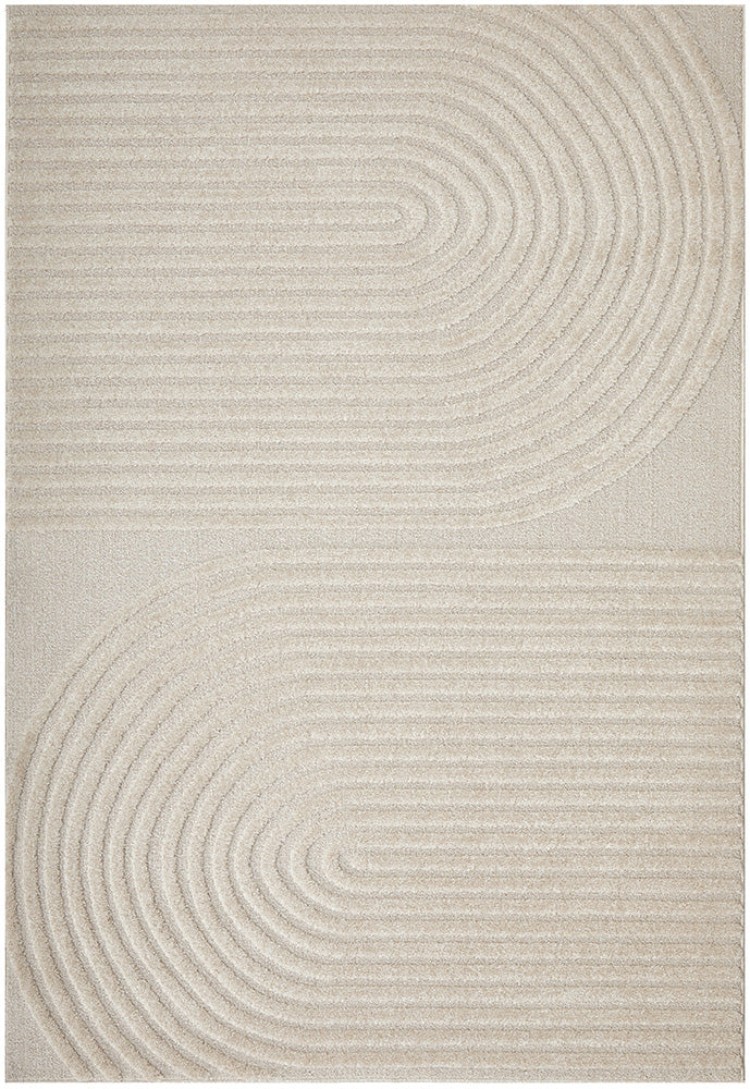 Lotus Abbey in Beige Rug