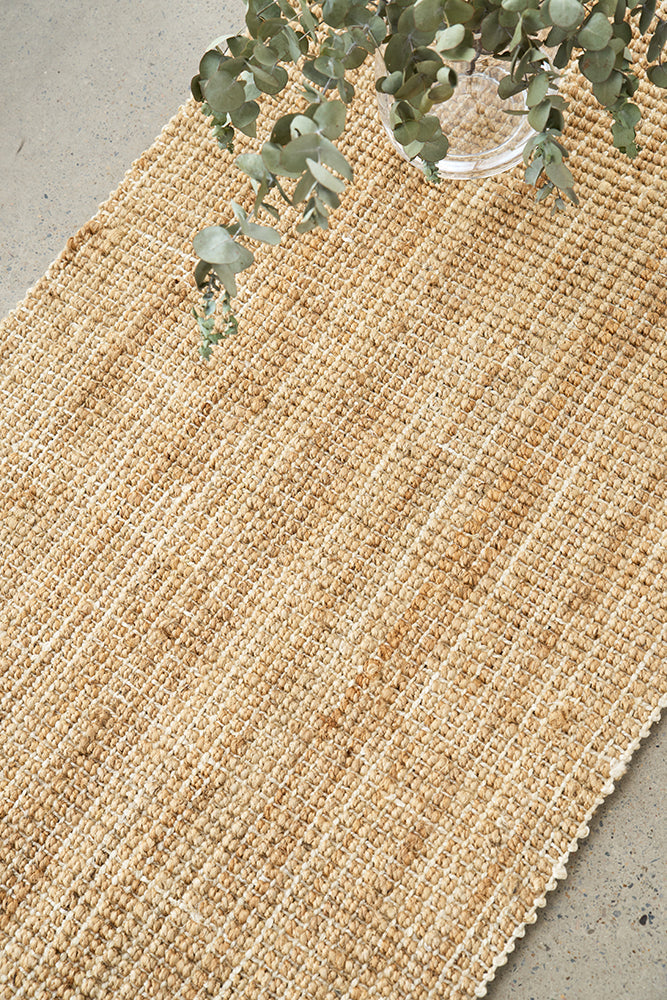 Madras Marlo In Natural : Runner Rug