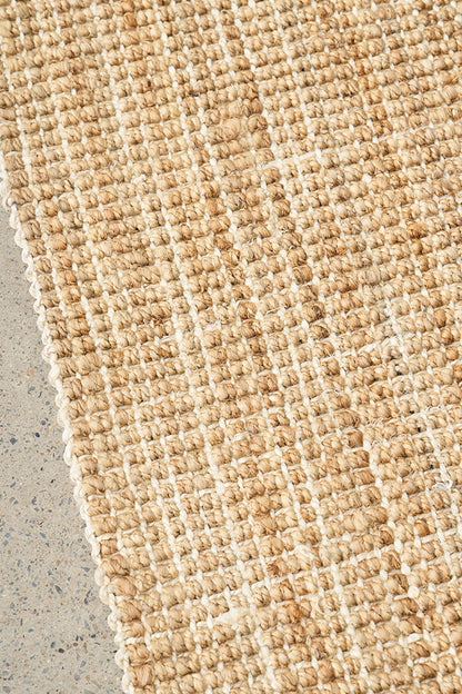 Madras Marlo In Natural : Runner Rug