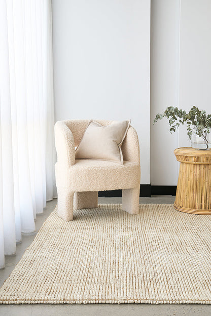 Madras Marlo In White & Beige Rug