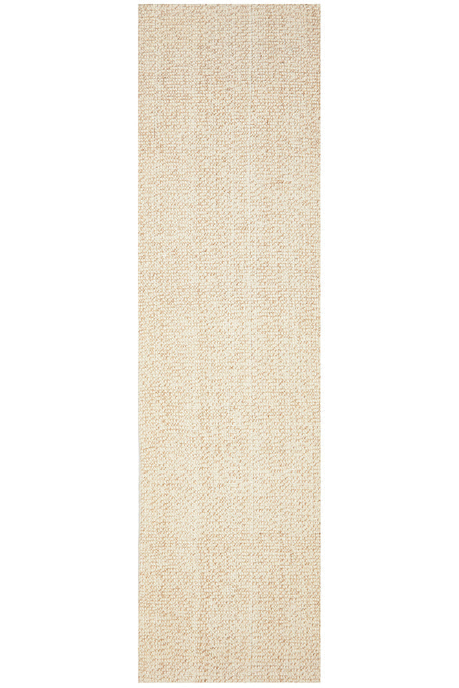 Madras Parker In Cream : Runner Rug