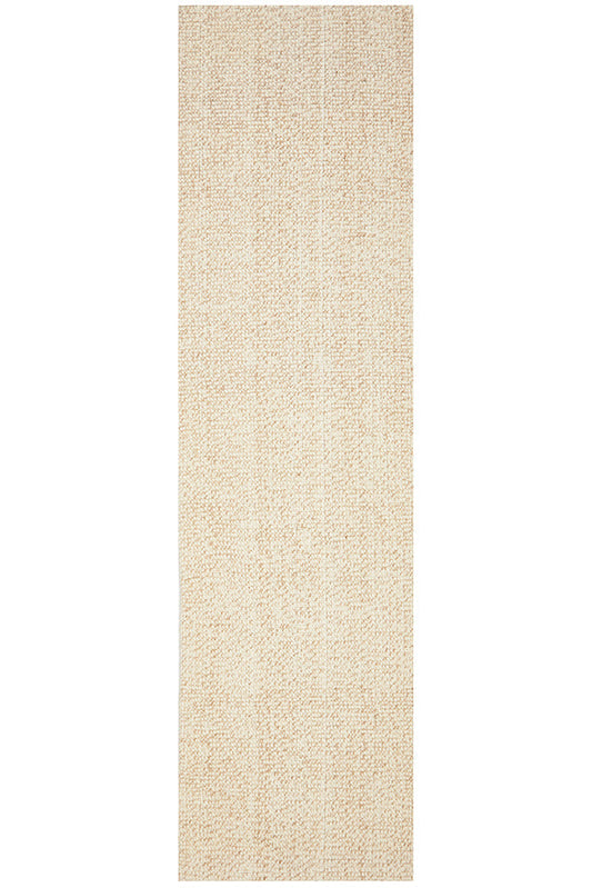 Madras Parker In Cream : Runner Rug