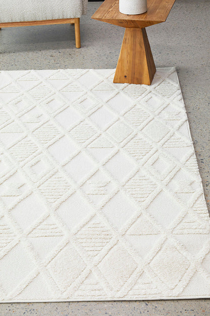 Marigold Lisa White Rug