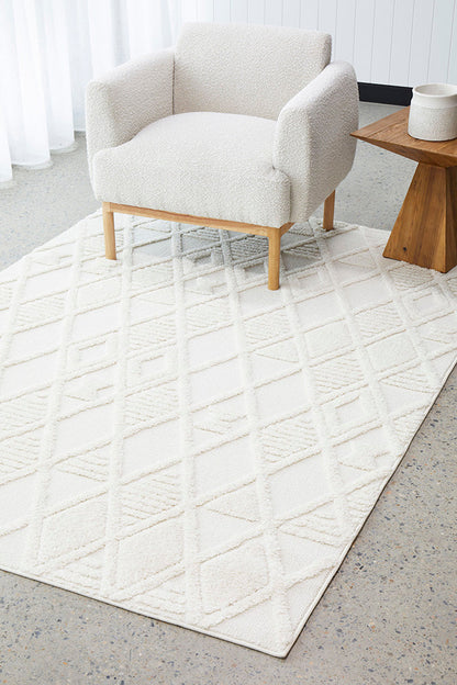 Marigold Lisa White Rug