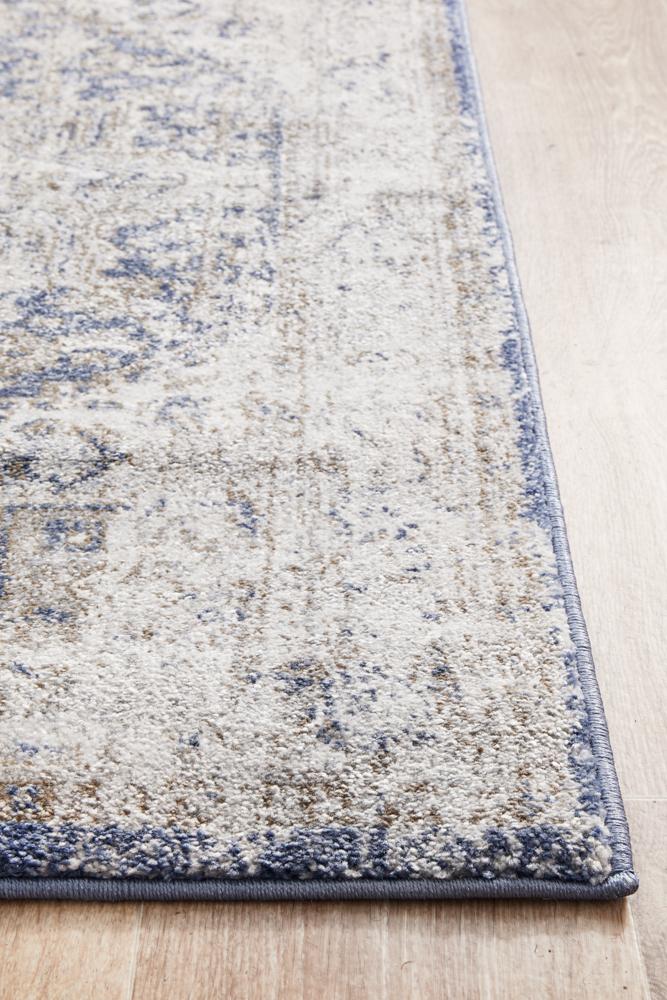 Mayfair Kendall Ocean Blue Runner Rug