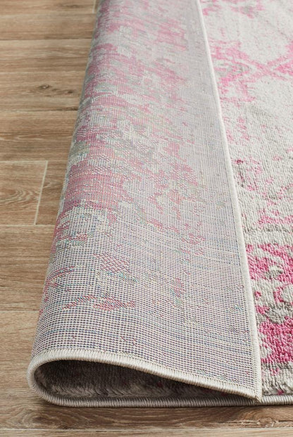 Alexa Transitional Rug Grey Fuchsia - Far Fetch Rugs