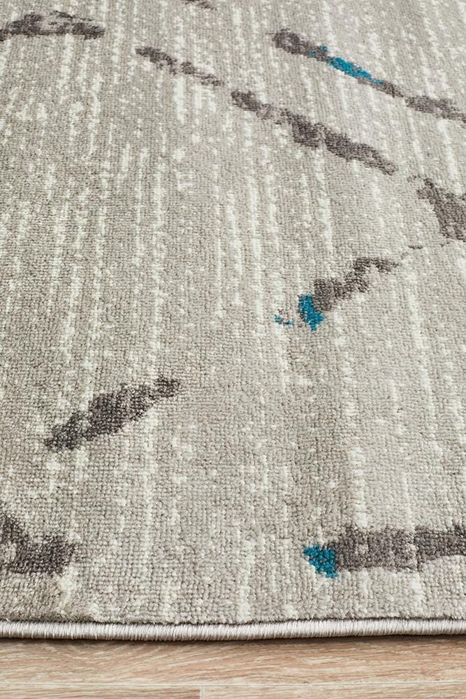 Metro Blue & Grey Rug