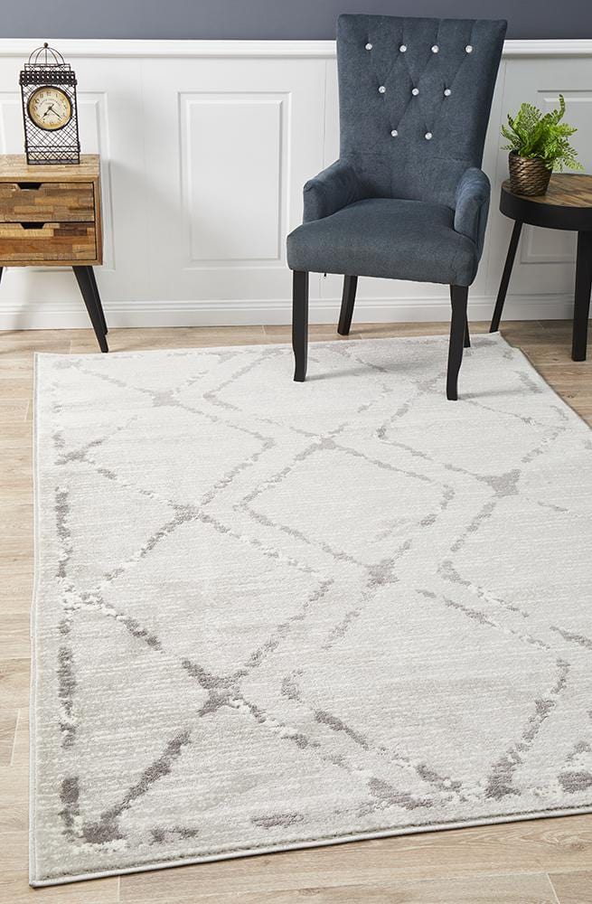 Silver Metro Rug