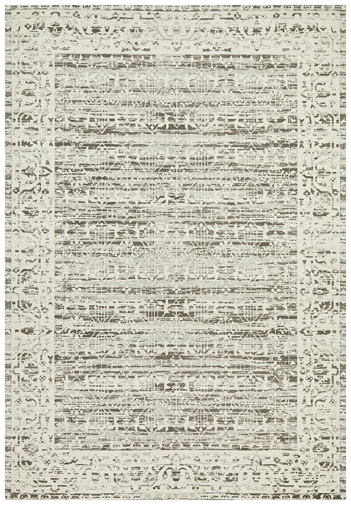 Silver Magnolia Tribal Rug