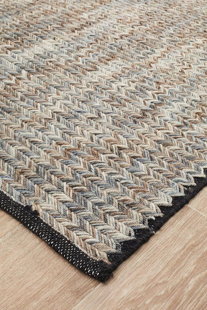 Miller Zag Smoke Rug