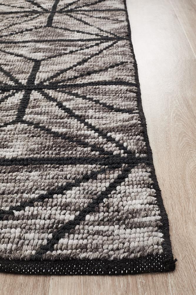 Miller Rhythmic Charcoal Rug