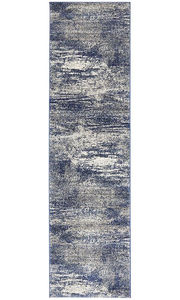 Mirage Blue Runner Rug