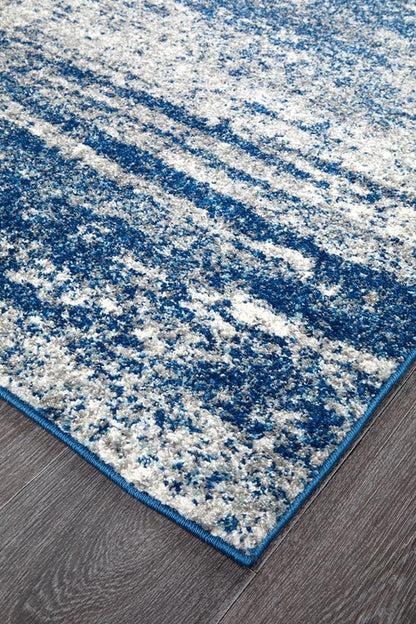 Mirage Blue Runner Rug