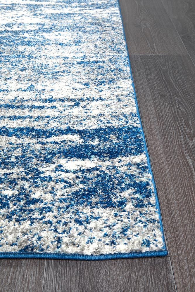 Mirage Blue Runner Rug