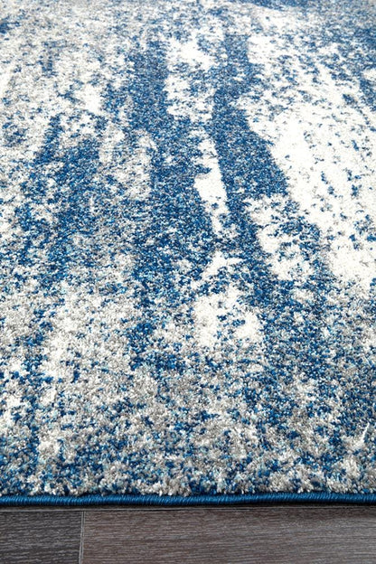 Mirage Blue Runner Rug