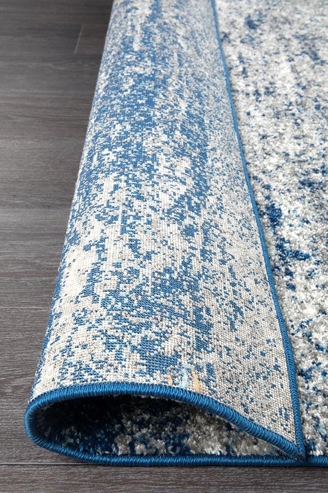 Mirage Blue Runner Rug