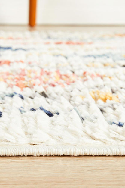 Marrakesh Diamond in Multi : Runner Rug