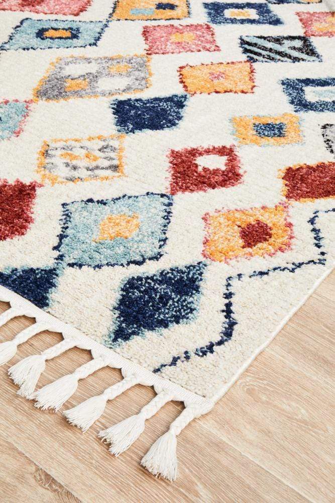 Marrakesh Diamond Multi Rug