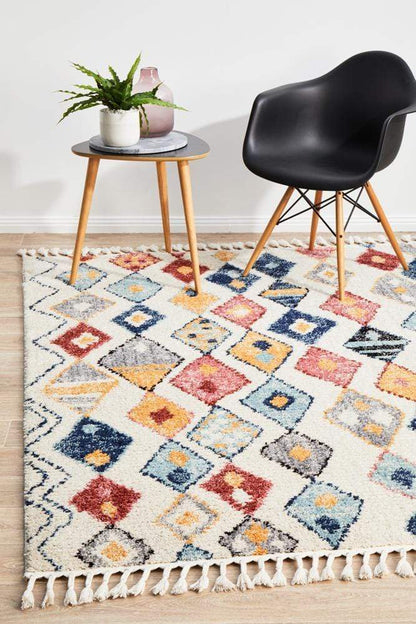 Marrakesh Diamond Multi Rug