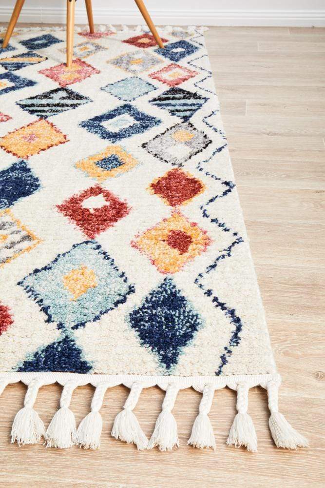 Marrakesh Diamond Multi Rug