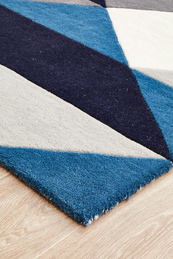 Steel Matrix Runner Rug