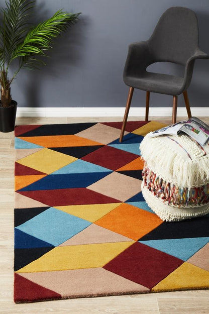 Sunset Matrix Rug