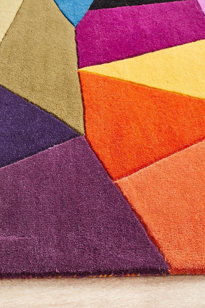 Matrix Pure Wool Crayon Rug