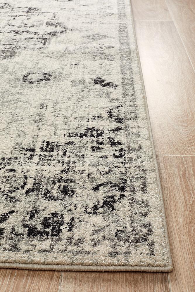 Museum Transitional Charcoal Rug