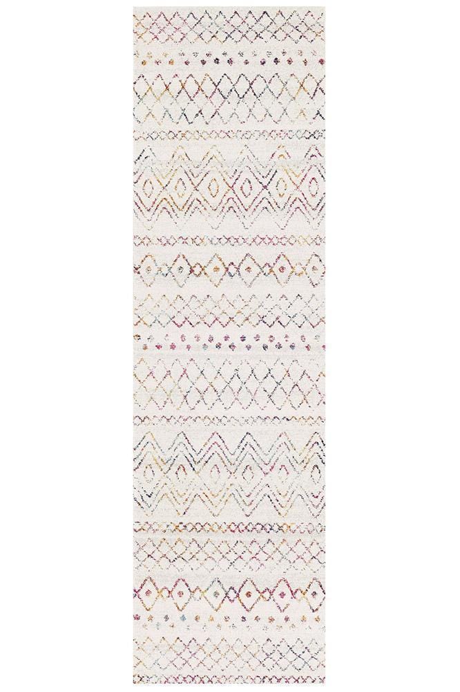 Oasis Nadia Multi Rustic Tribal Runner Rug