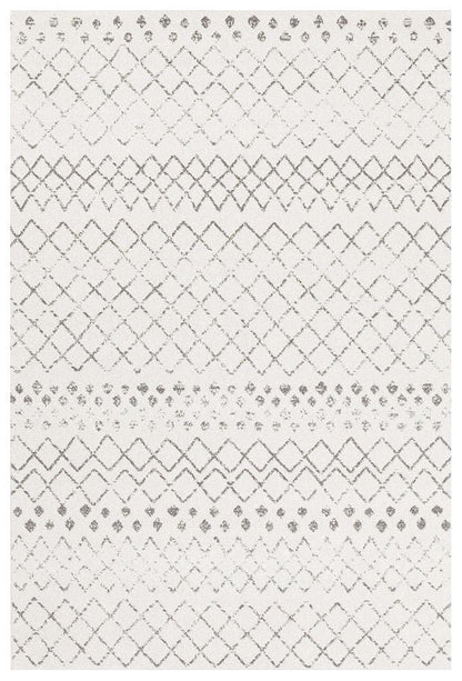 Oasis Selma White Grey Tribal Rug