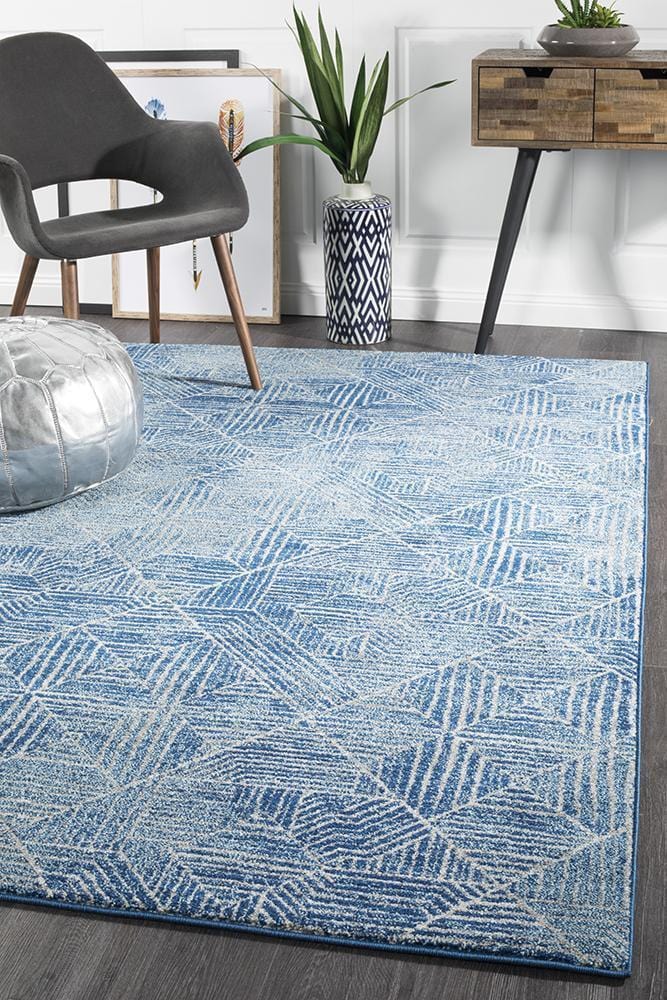 Oasis Kenza Contemporary Navy Rug