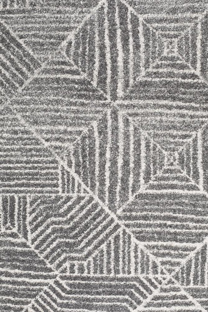 Oasis Kenza Contemporary Silver Rug