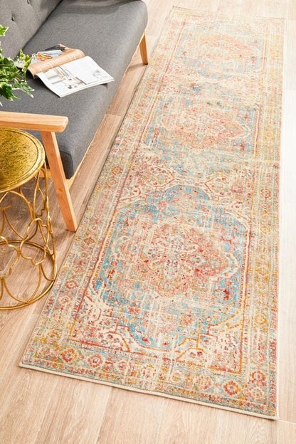 Odyssey Blue Runner Rug