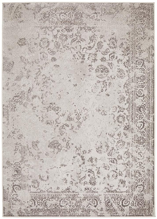 Opulence Lucy Silver Rug - Far Fetch Rugs