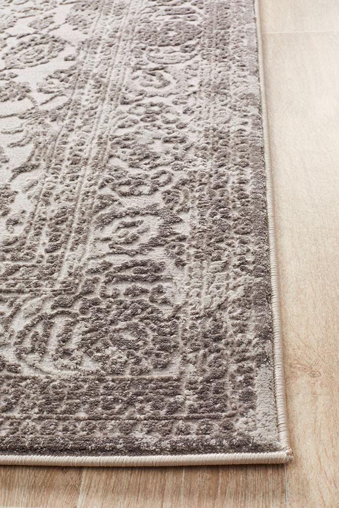 Opulence Lucy Silver Rug - Far Fetch Rugs