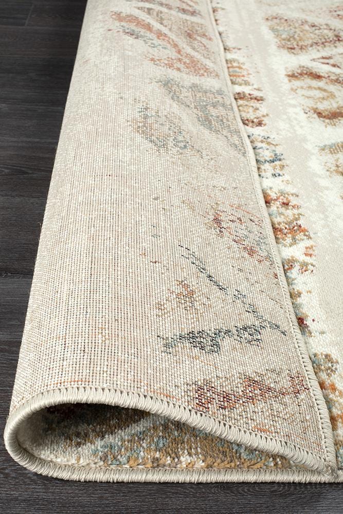 Oxford Mayfair Contrast Rust Rug