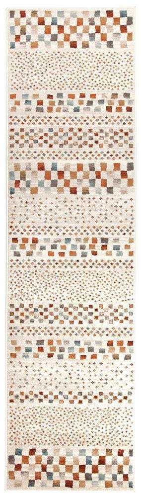 Oxford Mayfair Squares Bone Rug