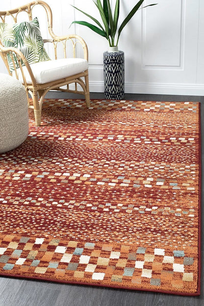 Oxford Rust & Multi Rug