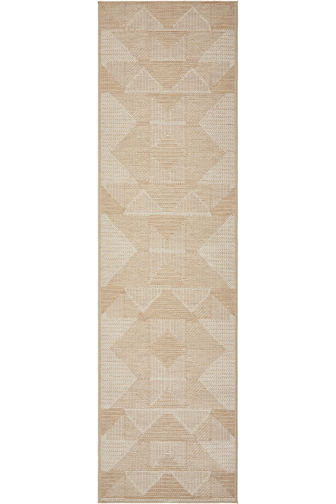 Patio Rico Natural Runner Rug