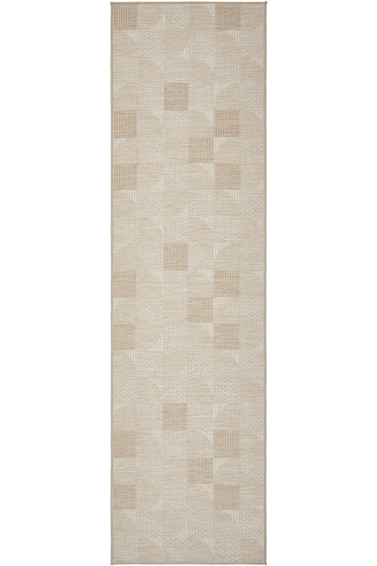 Patio Selin Natural Runner Rug